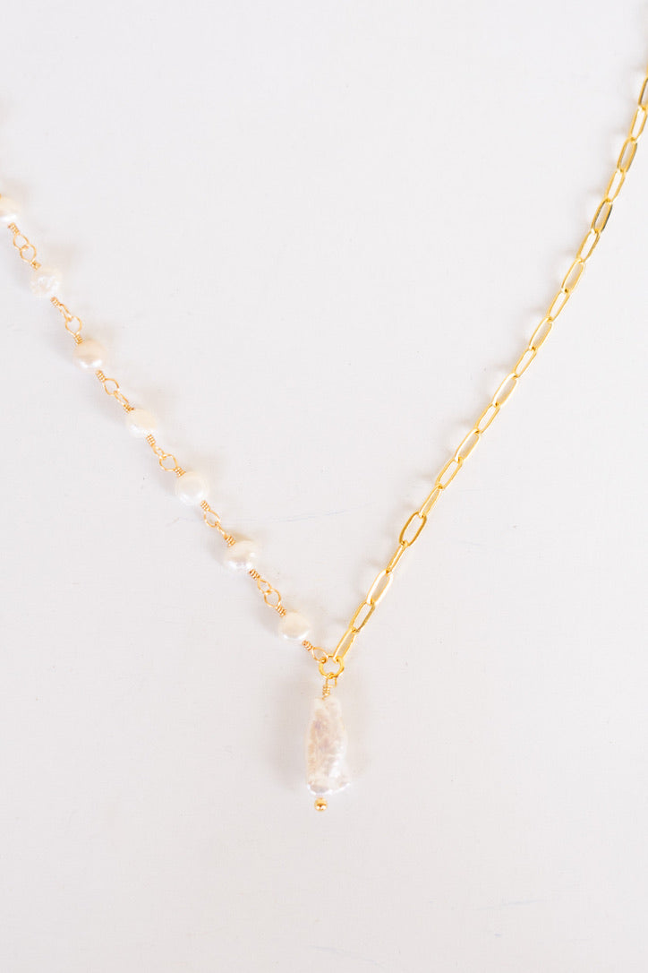 Nugget of Pearl Necklace | Shop Coco Rose Boutique Beach & Resort Wear