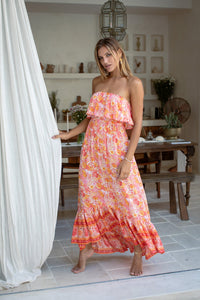 Wild Flower Tube Maxi | Shop Coco Rose Boutique Beach & Resort Wear