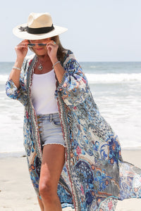 Bombay Jeweled Kimono | Shop Coco Rose Boutique Beach & Resort Wear