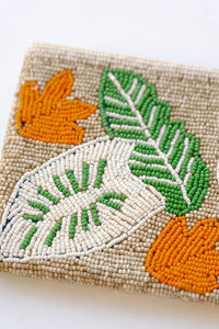 Autumn Foliage Large Beaded Clutch | Shop Coco Rose Boutique Beach & Resort Wear