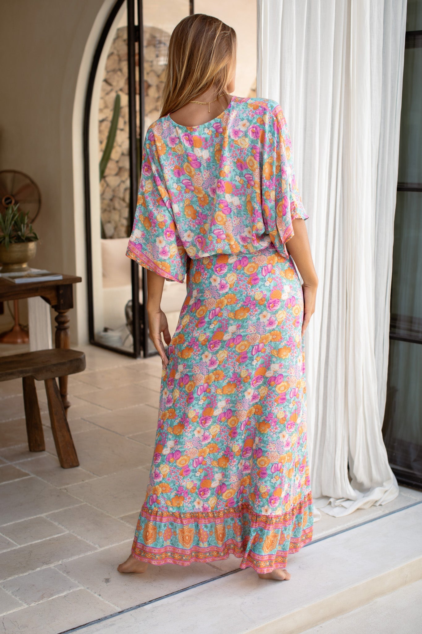 ノコオーノフラワーボレロ Wild Flower Kimono Top | Boho Kimono Tops – Chic Resort