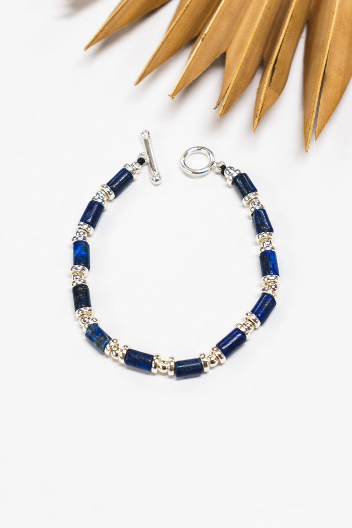 Unisex Lapis Alloy Bracelet | Shop Bali Queen