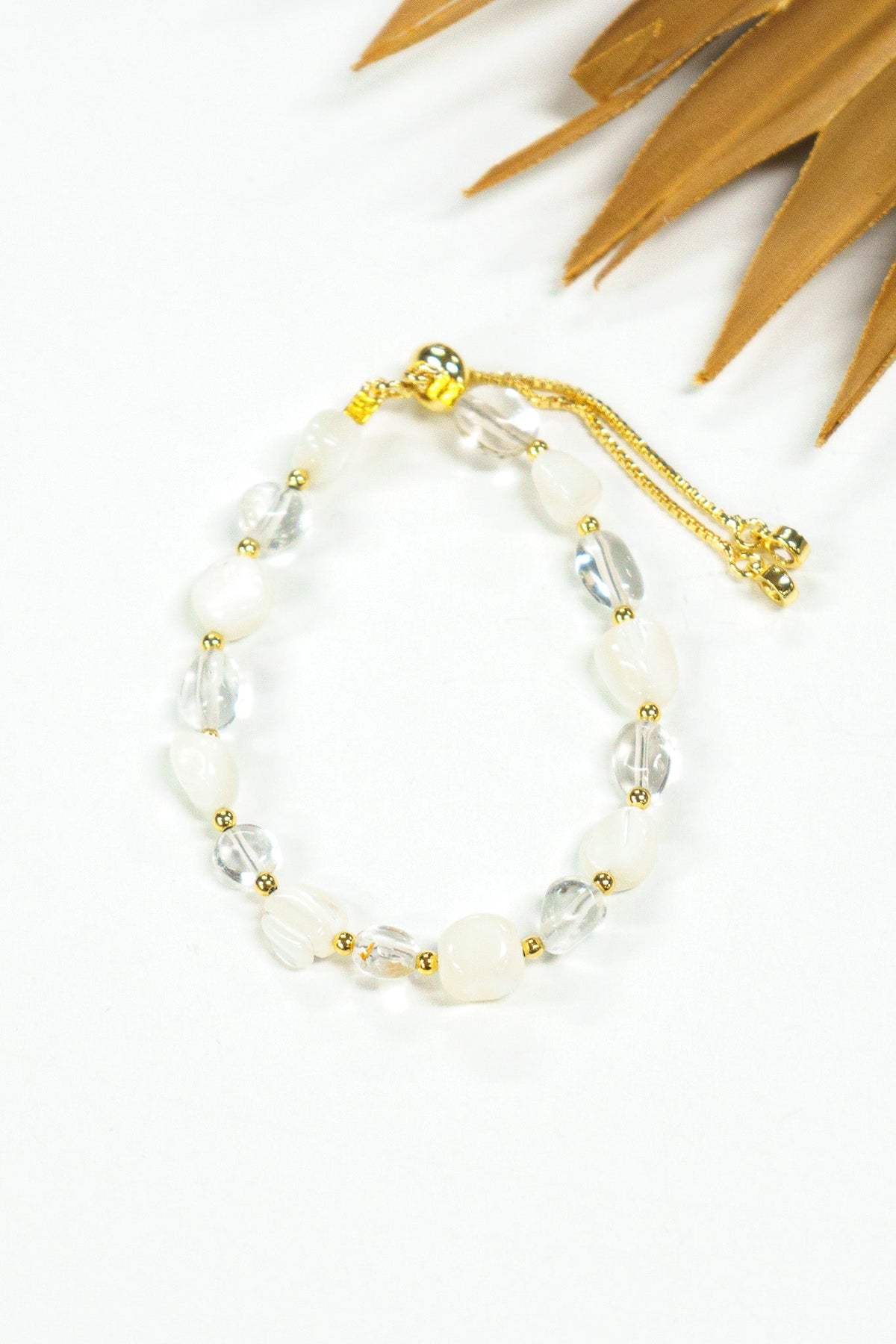 Beach Pebbles Stone & Crystal Bracelet | Shop Coco Rose Boutique Beach & Resort Wear