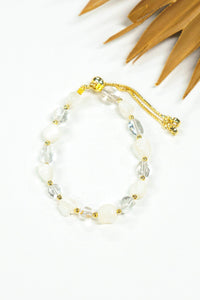 Beach Pebbles Stone & Crystal Bracelet | Shop Coco Rose Boutique Beach & Resort Wear