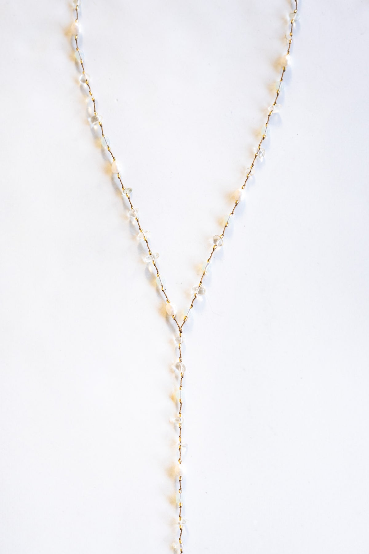 Beach Glass Pearl Necklace | Shop Coco Rose Boutique Beach & Resort Wear