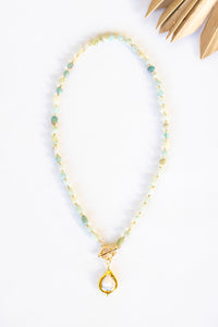 Beach Pebbles Pearl Lariat | Shop Bali Queen