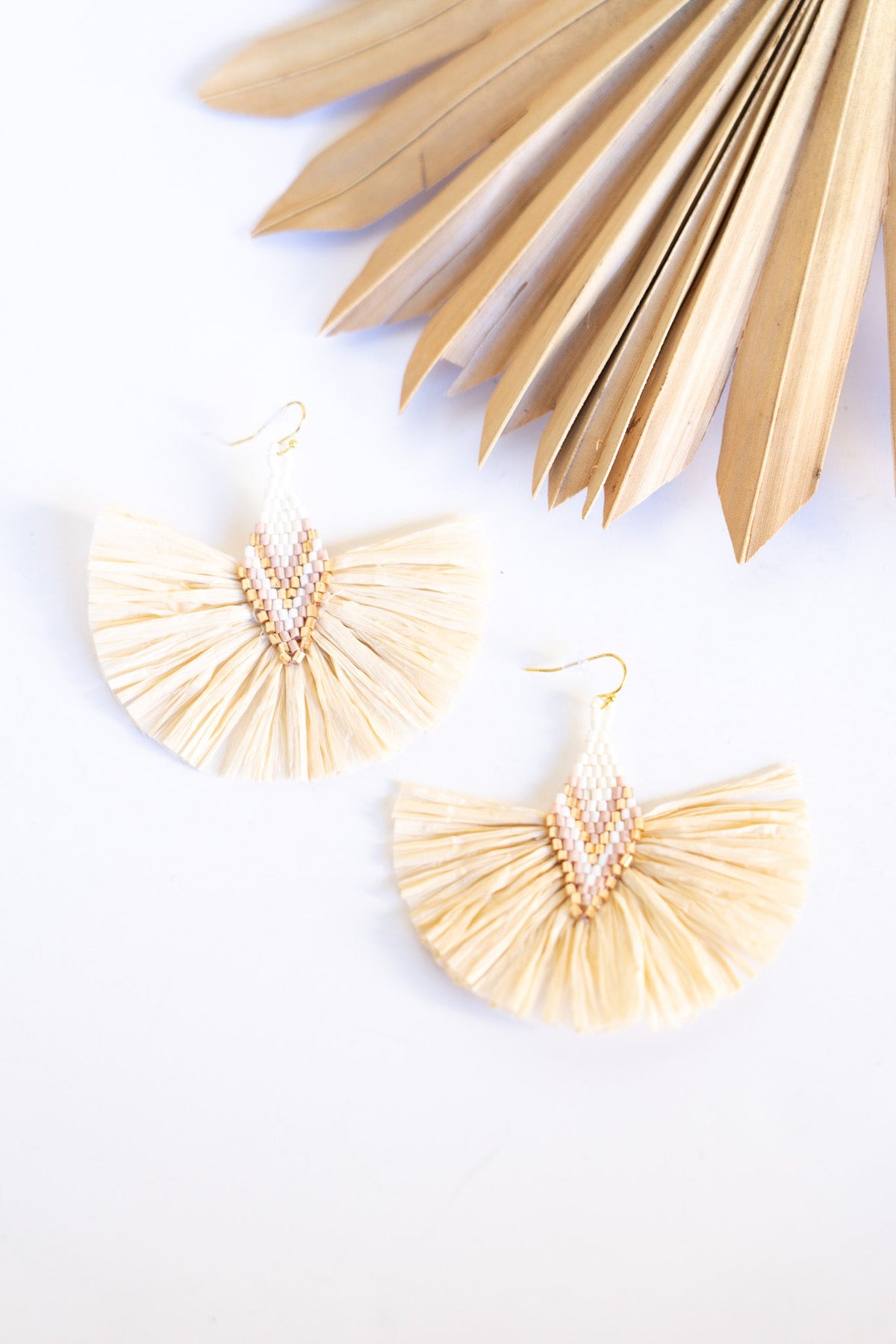 Cleo Raffia Earring | Shop Bali Queen