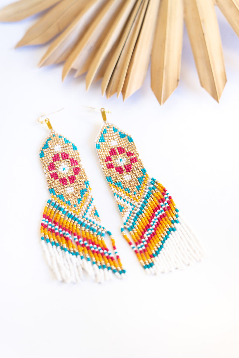 Desert Shield Earrings | Shop Bali Queen