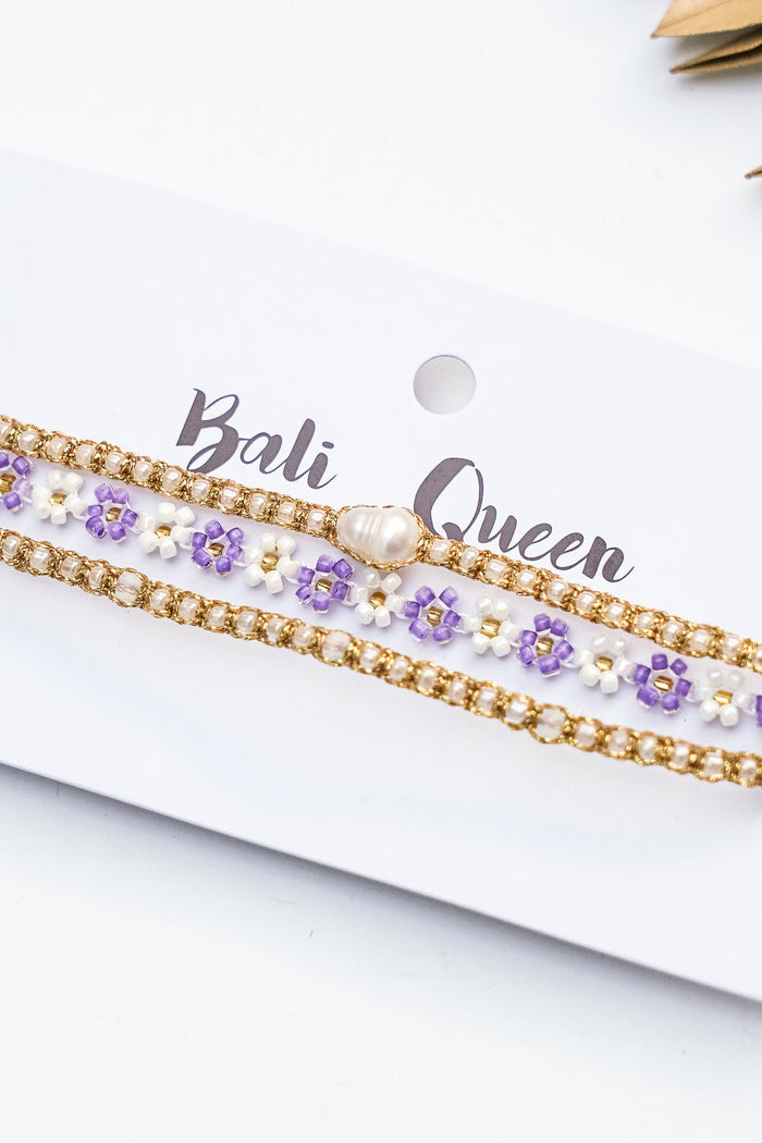 Daisy Mae Pearl Bracelet Pack | Shop Bali Queen