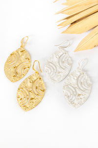 Hammered Swirl Earring | Shop Bali Queen