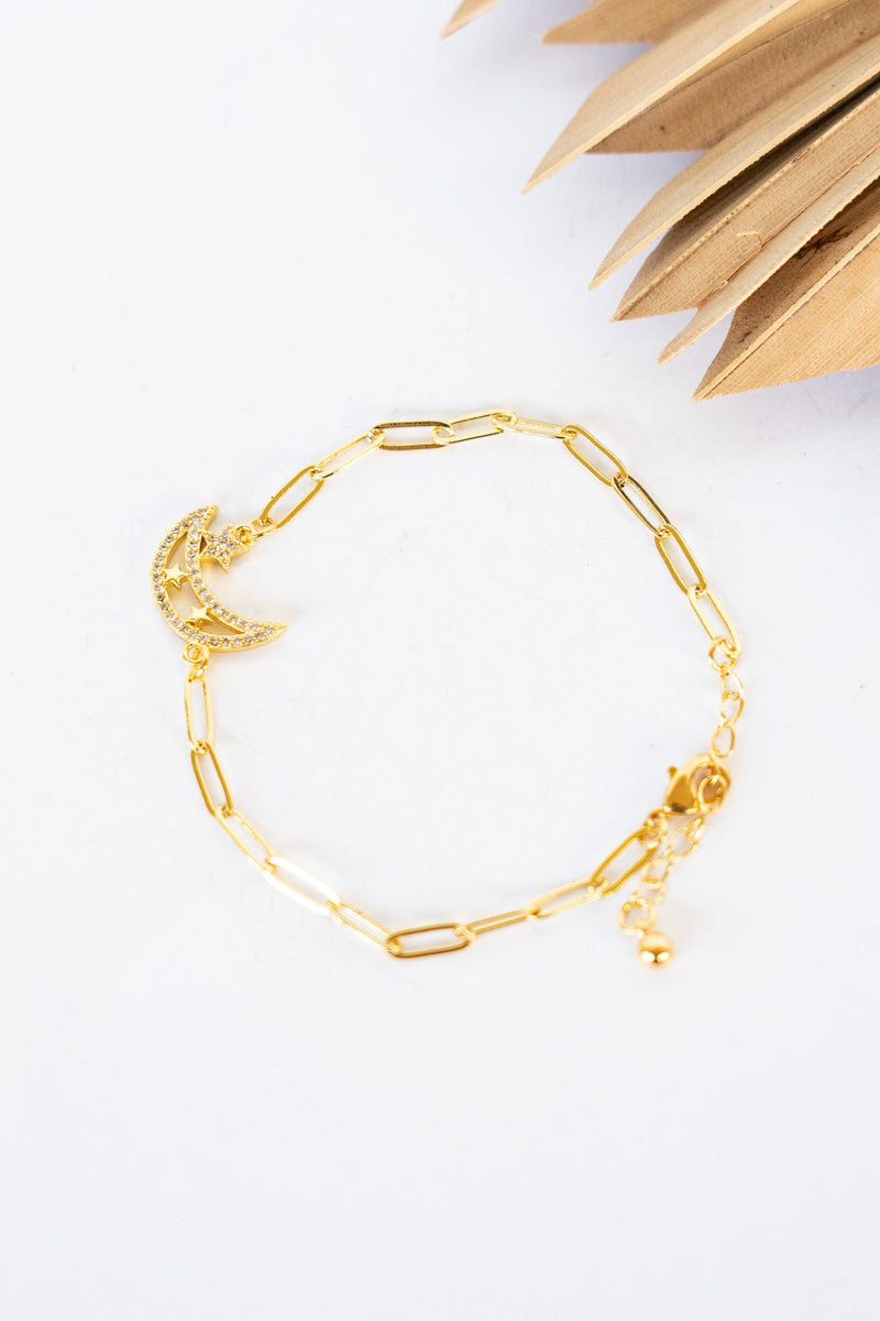 18k Link Starry Night Bracelet | Shop Bali Queen