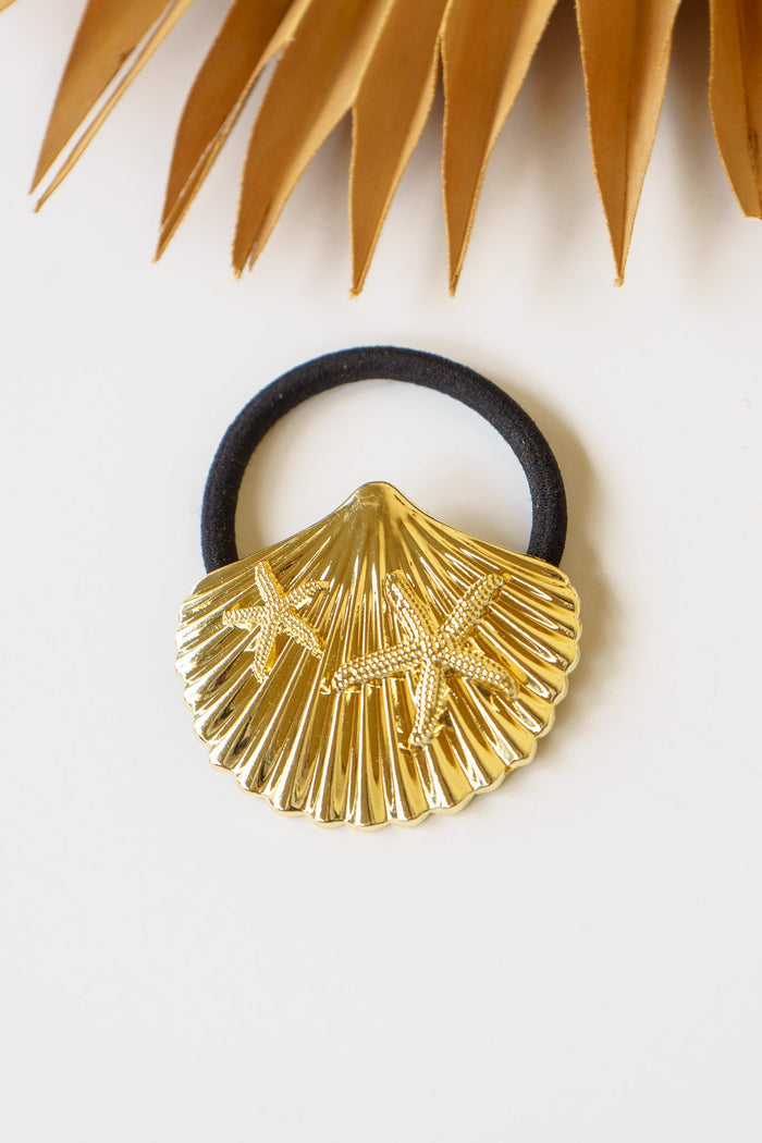 Sea Shell Bloom Hair Tie | Shop Coco Rose Boutique Beach & Resort Wear