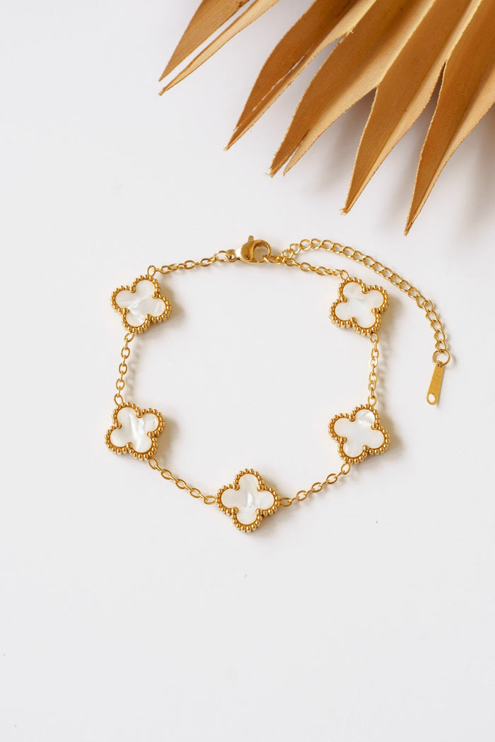 Sundari Clover Bracelet | Shop Coco Rose Boutique Beach & Resort Wear