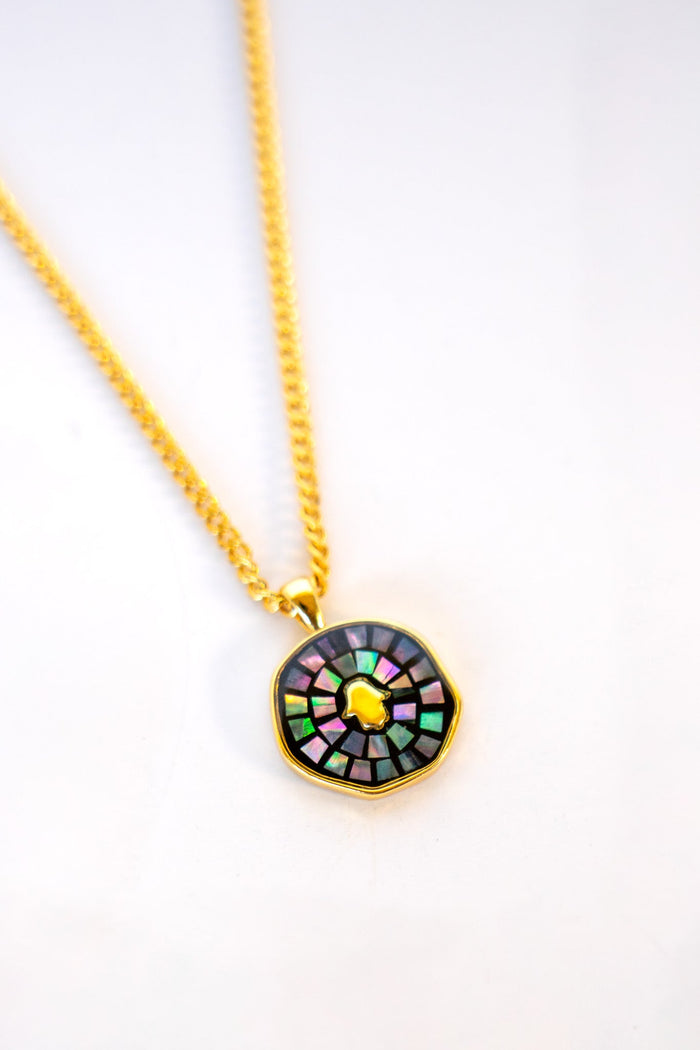 Hamsa Shine Light Necklace | Shop Bali Queen