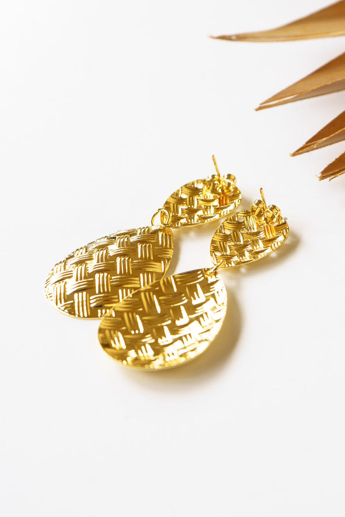 Sundrop Weave Earring | Shop Coco Rose Boutique Beach & Resort Wear