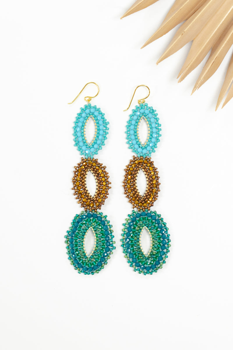 Divine Thai Crystal Earring | Shop Coco Rose Boutique Beach & Resort Wear