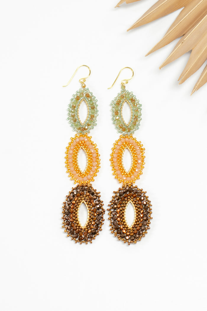 Divine Thai Crystal Earring | Shop Coco Rose Boutique Beach & Resort Wear