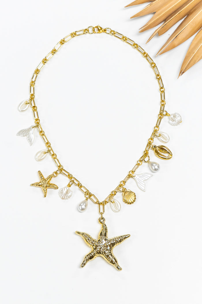 Starfish Splash Necklace | Shop Coco Rose Boutique Beach & Resort Wear