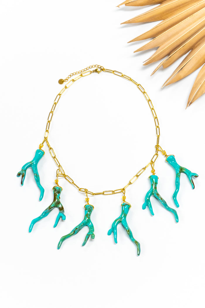 Caribbean Coral Necklace | Shop Coco Rose Boutique Beach & Resort Wear
