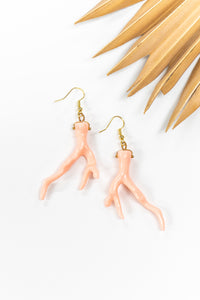 Caribbean Coral Earring | Shop Coco Rose Boutique Beach & Resort Wear
