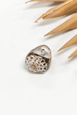 Tiger Conch Shell Ring