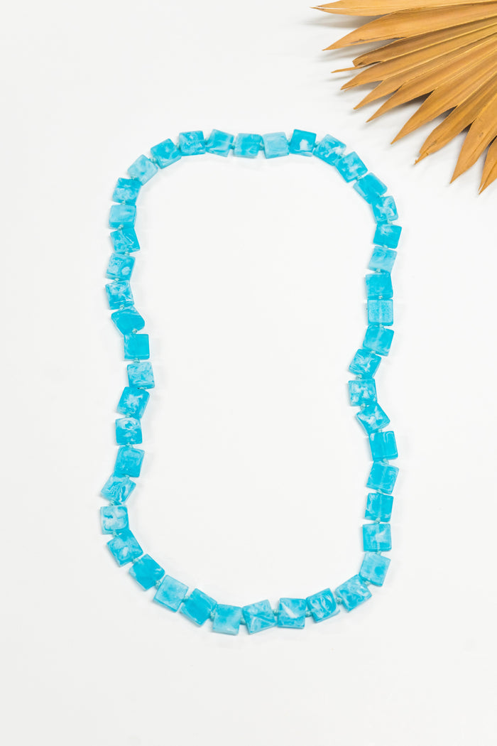 Beach Rocks Simply Square Necklace | Shop Coco Rose Boutique Beach & Resort Wear