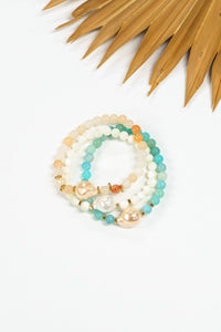 Pearl Tides Stretch Bracelet | Shop Coco Rose Boutique Beach & Resort Wear