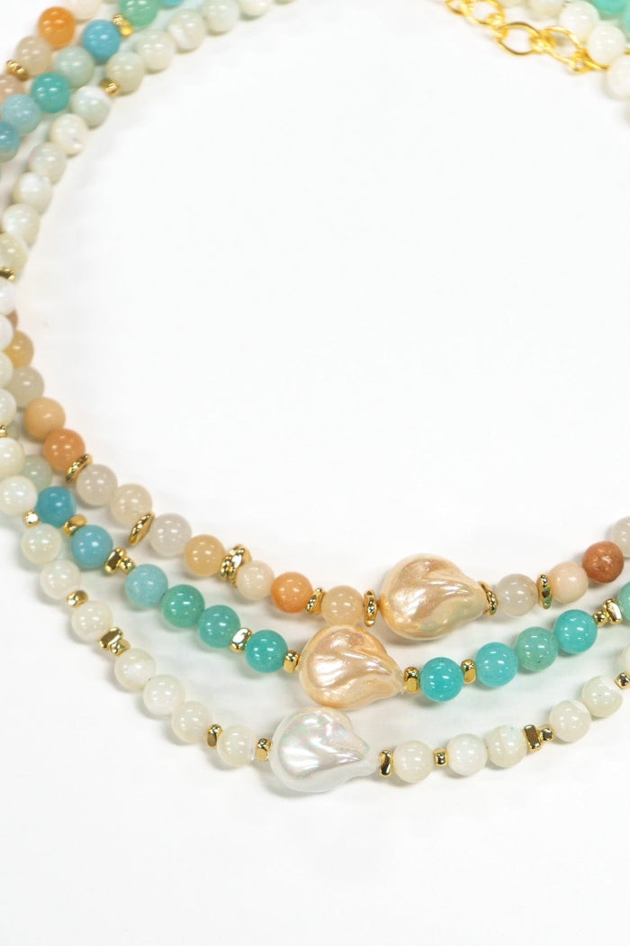 Pearl Tides Necklace | Shop Coco Rose Boutique Beach & Resort Wear