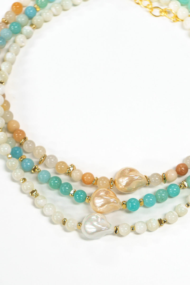 Pearl Tides Necklace | Shop Coco Rose Boutique Beach & Resort Wear