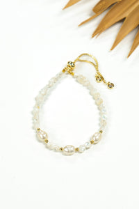 Beach Pebbles Stone & Pearl Bracelet | Shop Coco Rose Boutique Beach & Resort Wear