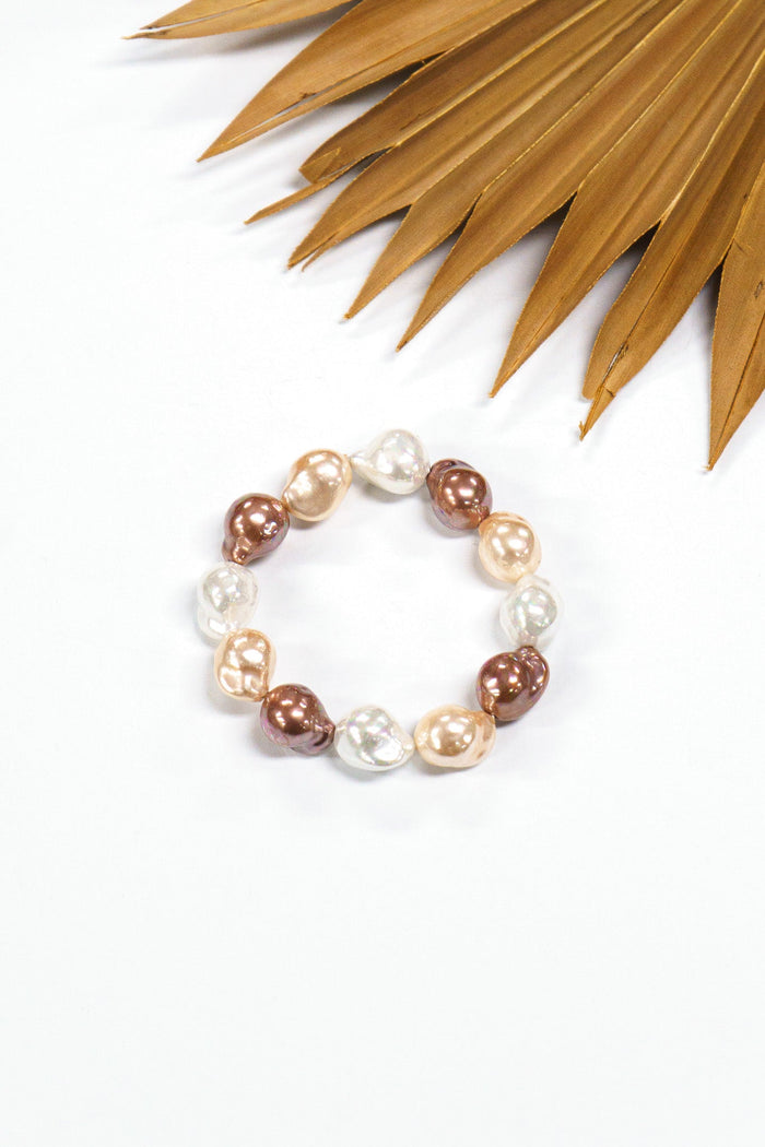 Tidefall Shell Pearl Bracelet | Shop Coco Rose Boutique Beach & Resort Wear