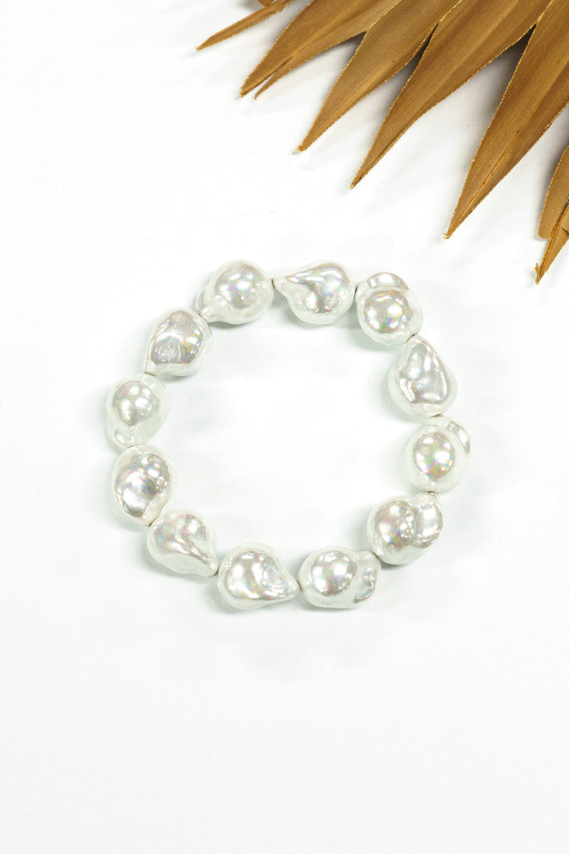 Tidefall Shell Pearl Bracelet | Shop Coco Rose Boutique Beach & Resort Wear
