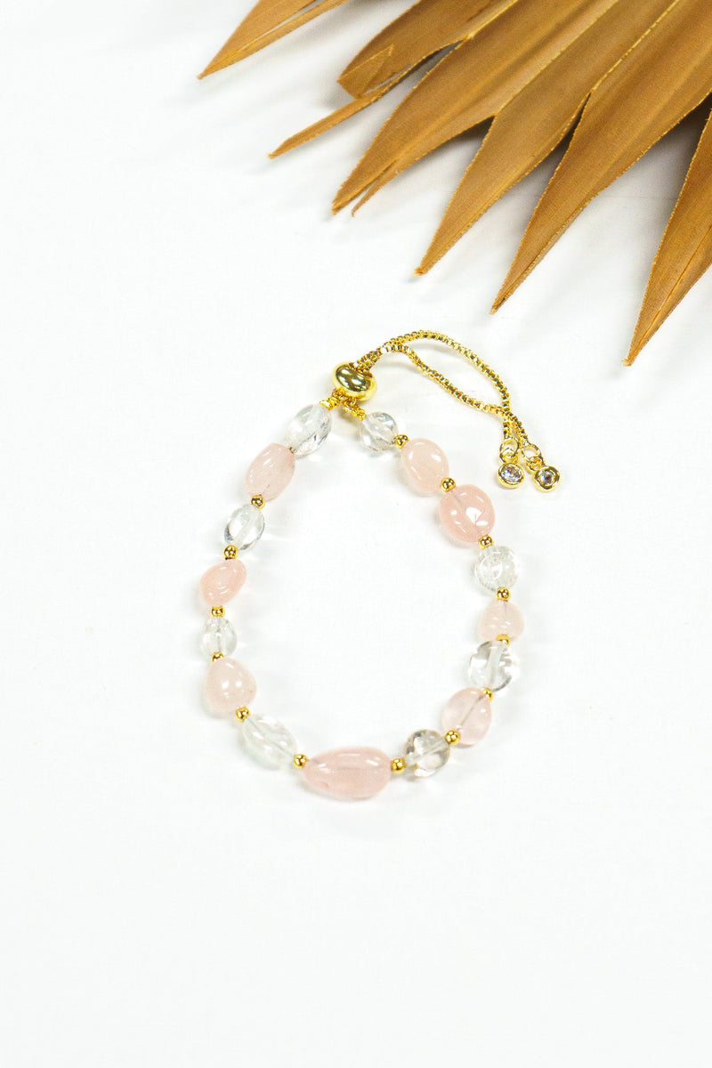 Beach Pebbles Stone & Crystal Bracelet | Shop Coco Rose Boutique Beach & Resort Wear