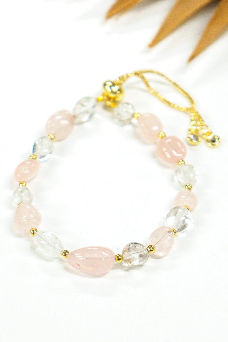 Beach Pebbles Stone & Crystal Bracelet | Shop Coco Rose Boutique Beach & Resort Wear