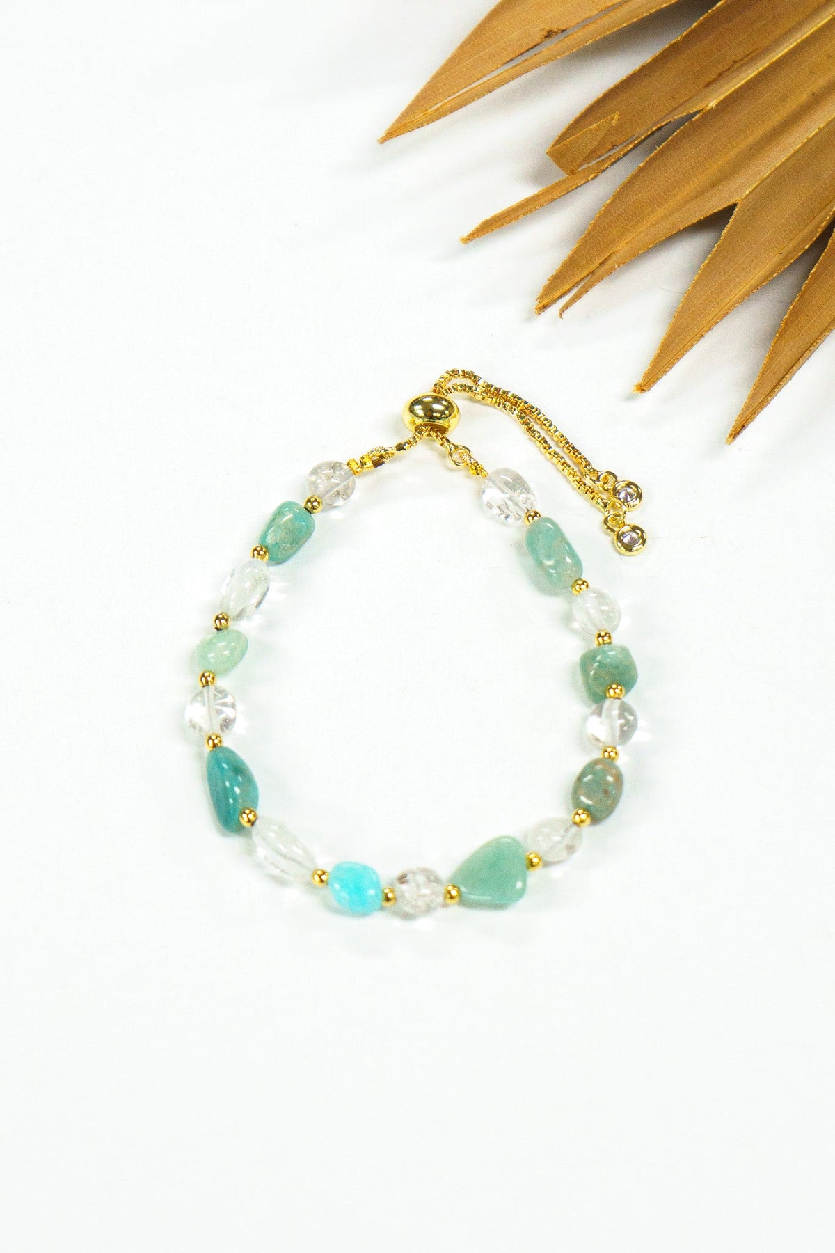 Beach Pebbles Stone & Crystal Bracelet | Shop Coco Rose Boutique Beach & Resort Wear