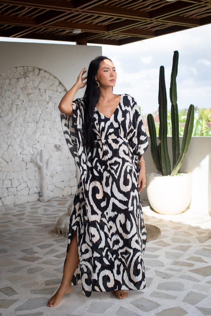 Calico Melissa Caftan | Shop Bali Queen