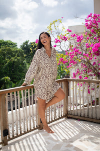 Verona Button Shirt Dress | Shop Bali Queen