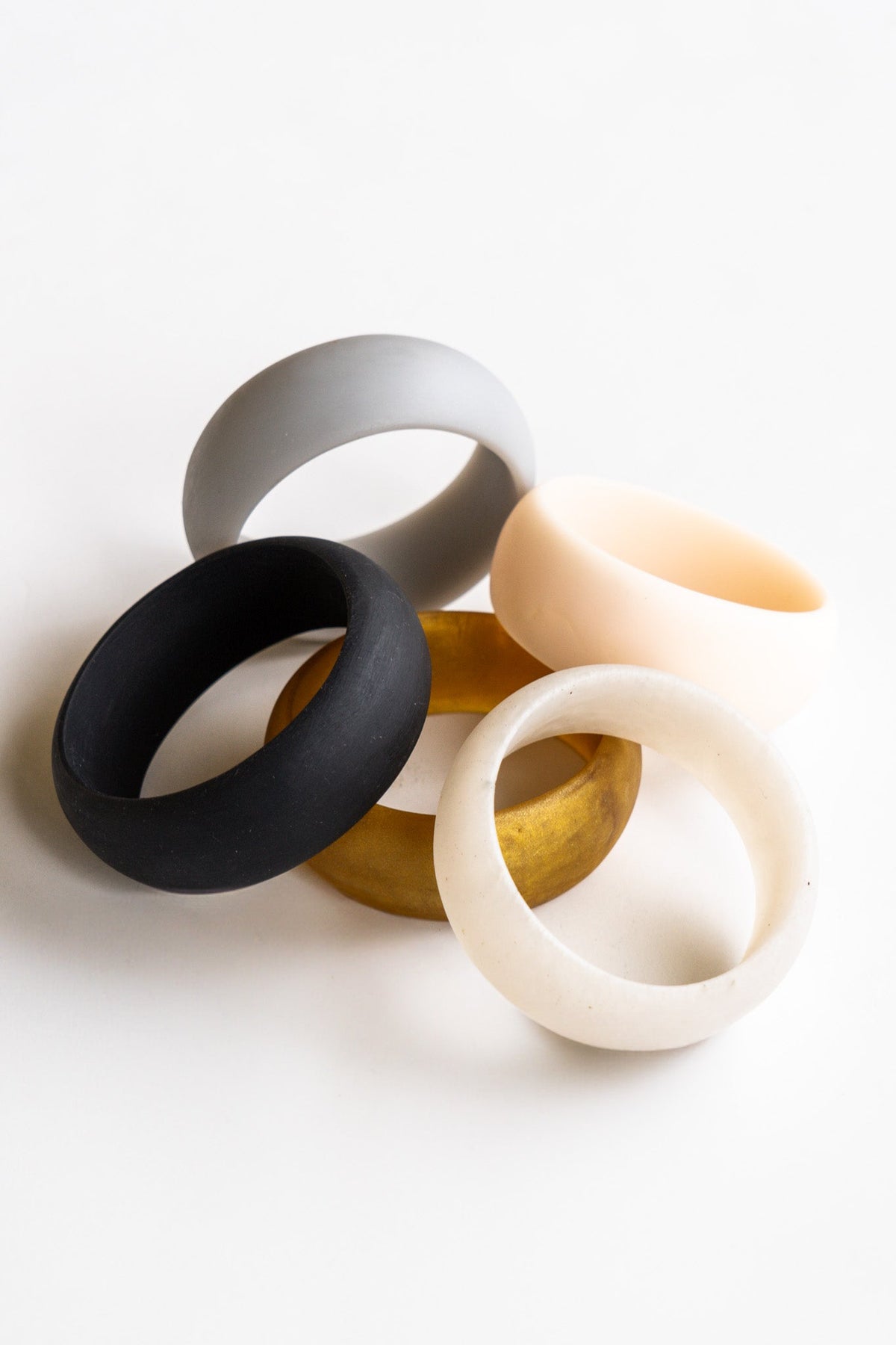 Ivory Resin Bangles | Shop Coco Rose Boutique Beach & Resort Wear