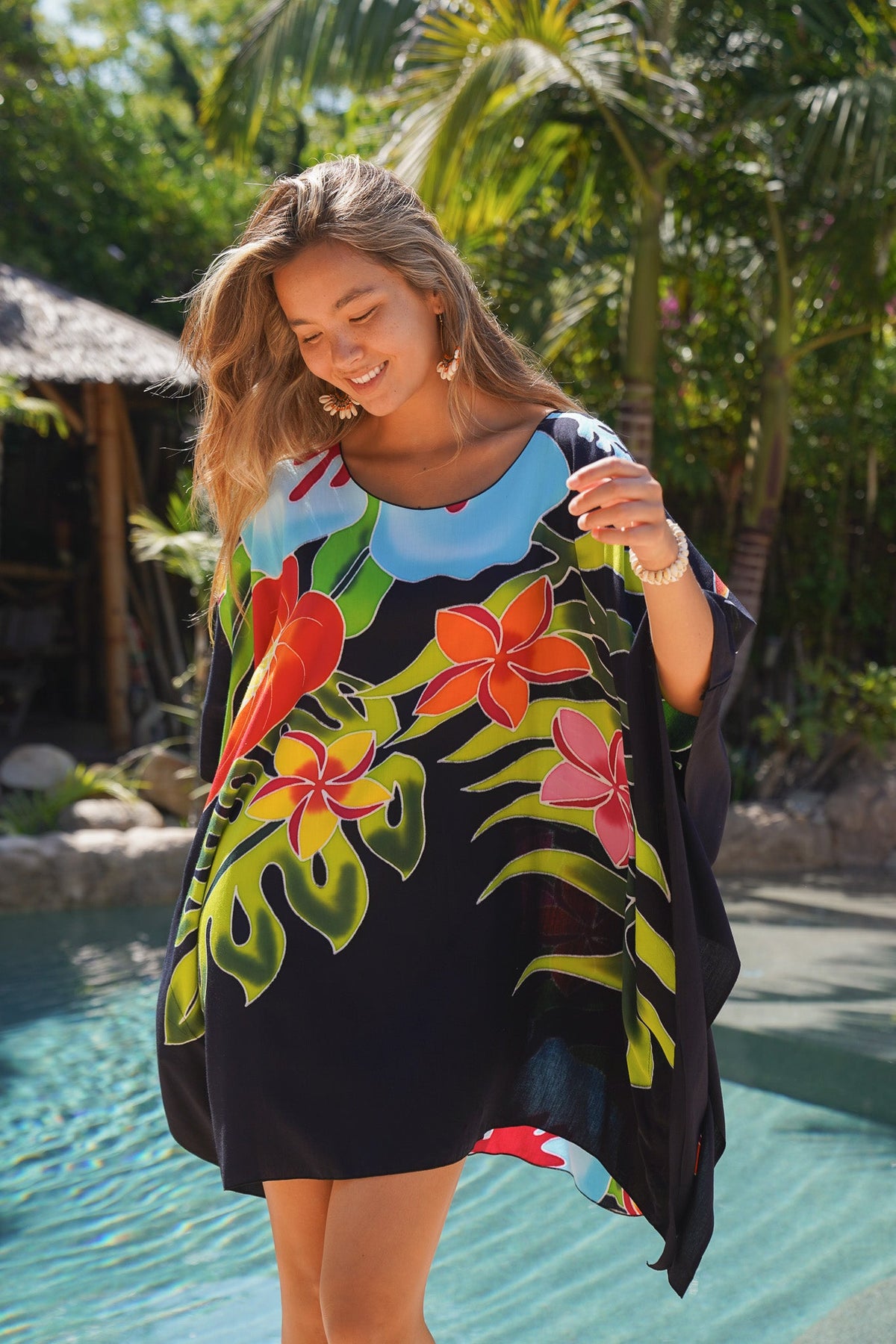 Hanalei Short Caftan | Shop Coco Rose Boutique Beach & Resort Wear