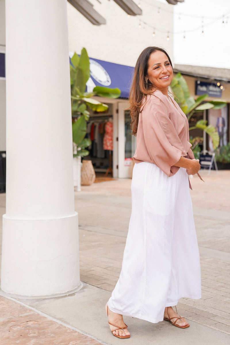 Solid Wide Leg Pant | Shop Bali Queen