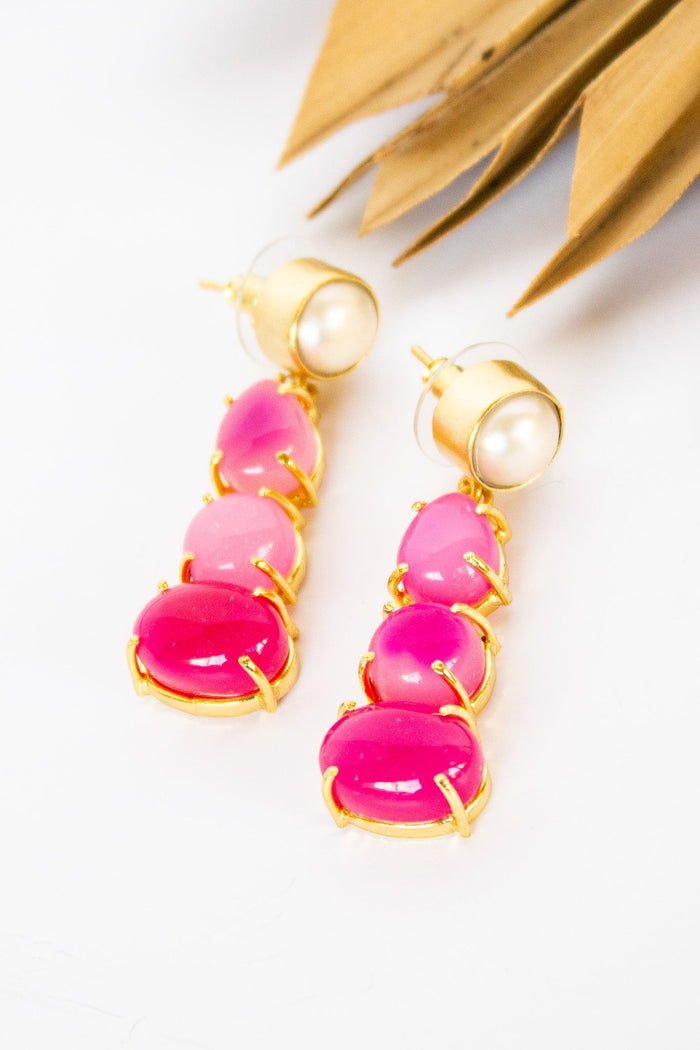 Dasha Pretty in Pink Earring | Shop Bali Queen