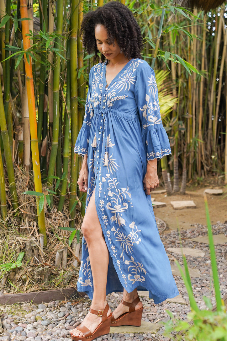 Solstice Split Tunic | Luxury Boho Tunics – Chic Beach & Resort Wear
