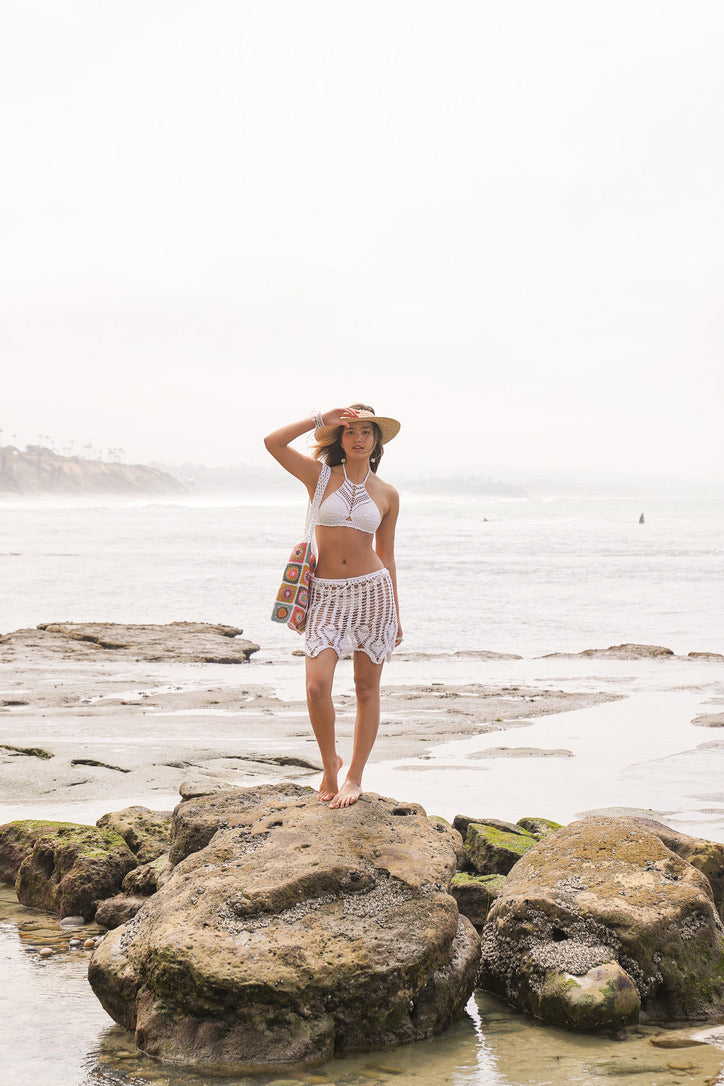 Surfy Crochet Skirt | Shop Coco Rose Boutique Beach & Resort Wear