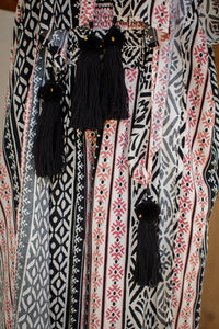Sumatra Tassel Kimono | Shop Coco Rose Boutique Beach & Resort Wear