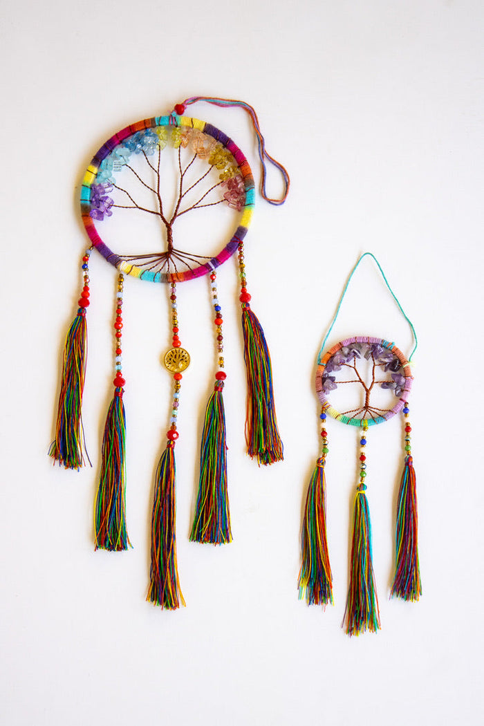 Tree Hugger Crystal Dreamcatcher | Shop Bali Queen