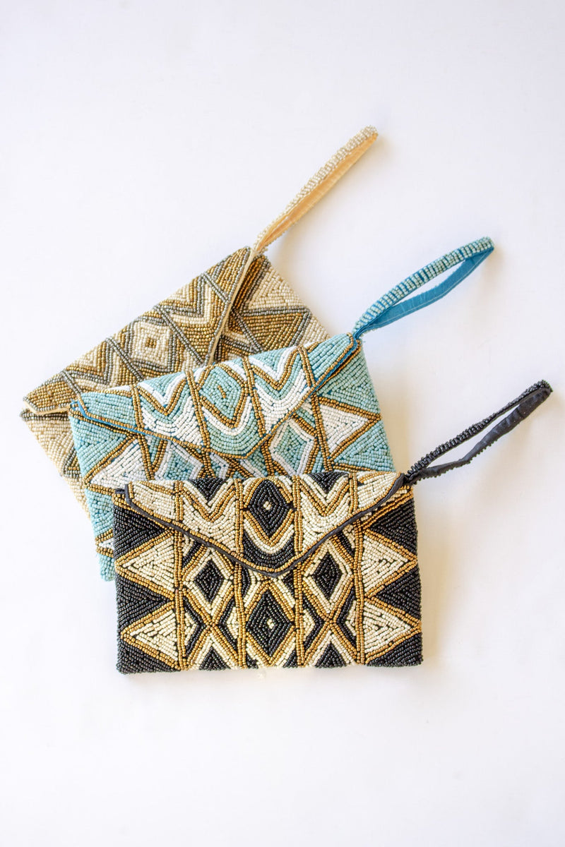 Mosaic Mantra Beaded Clutch | Shop Bali Queen