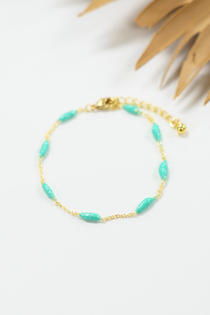 18K Simplicity Anklet | Shop Bali Queen