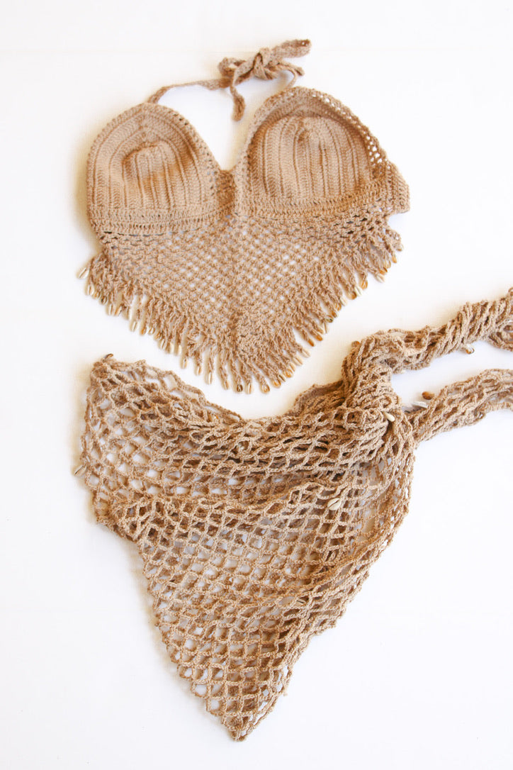 Crochet Shell Bikini Wrap | Shop Coco Rose Boutique Beach & Resort Wear