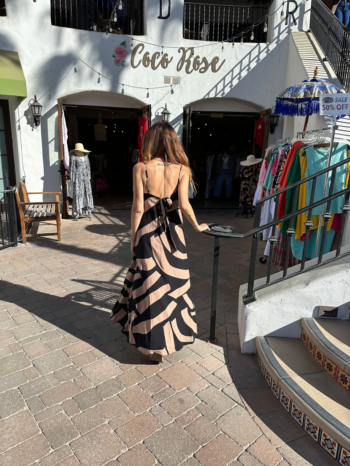 Moda Bow Back Maxi | Shop Coco Rose Boutique Beach & Resort Wear