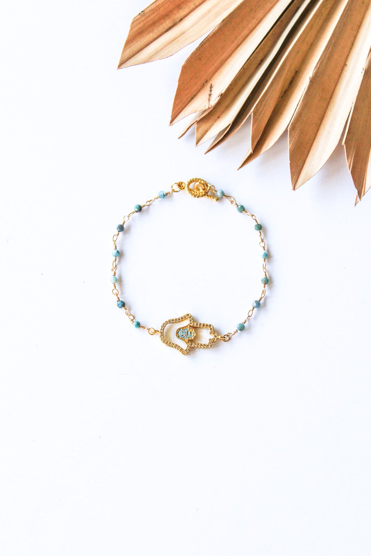 18K Toggle Jadeite Hamsa Bracelet | Shop Bali Queen